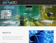 Tablet Screenshot of portalbci.net